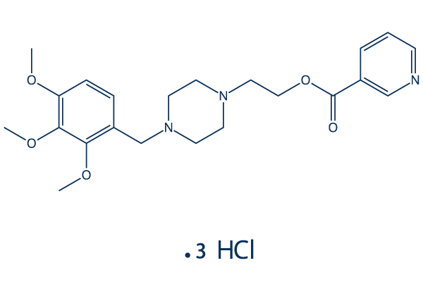 Ninerafaxstat trihydrochloride Chemical Structure