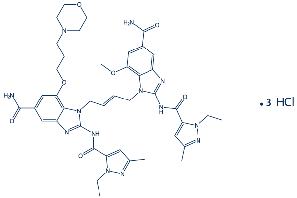 diABZI STING agonist-1 trihydrochloride Chemical Structure