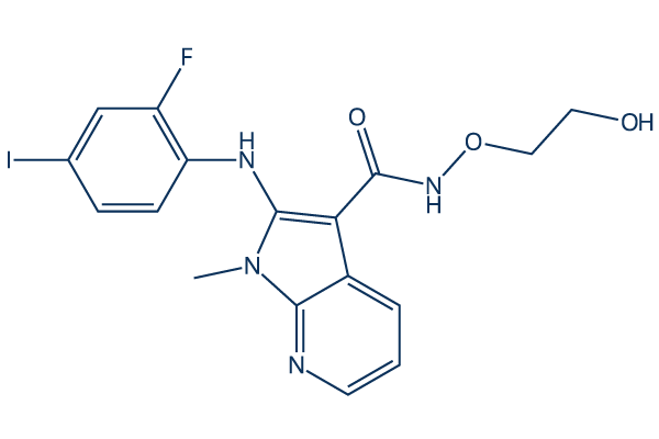 Nedometinib Chemical Structure