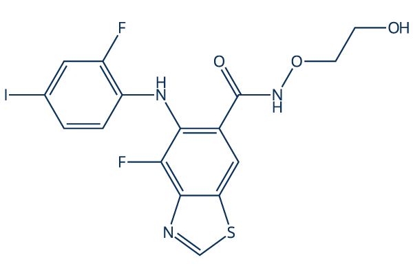Tunlametinib Chemical Structure