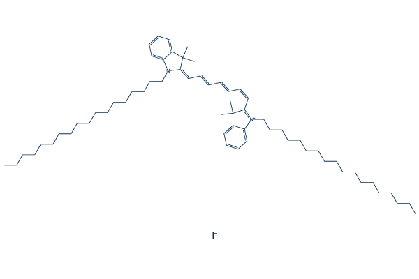DiR (Cy7 DiC18) Chemical Structure