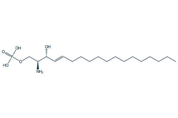 Sphingosine-1-phosphate Chemical Structure