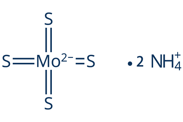 Ammonium tetrathiomolybdate Chemical Structure