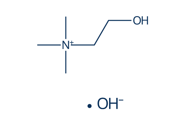 Choline hydroxide, 42.5 wt.% in water Chemical Structure
