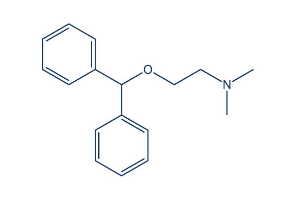 Diphenhydramine Chemical Structure