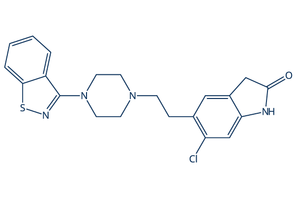 Ziprasidone Chemical Structure