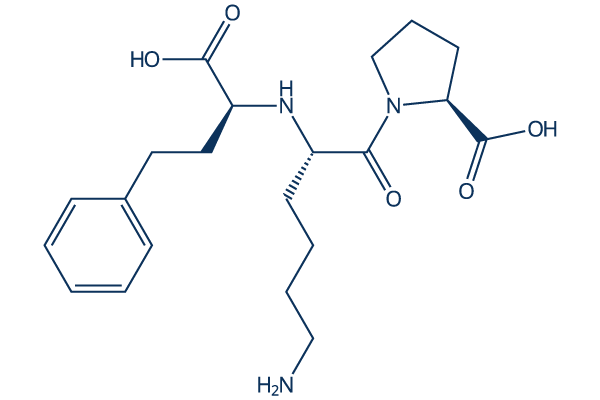 Lisinopril Chemical Structure