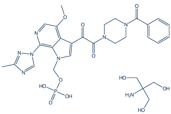 Fostemsavir Tris Chemical Structure