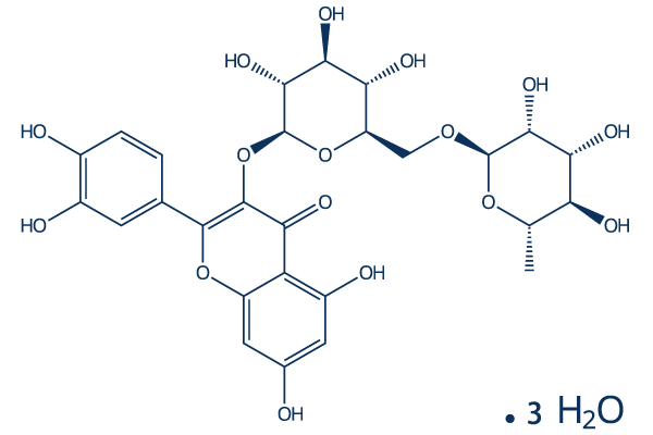 Rutin (trihydrate) Chemical Structure