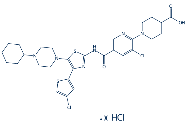 Avatrombopag hydrochloride Chemical Structure