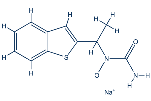 Zileuton sodium Chemical Structure