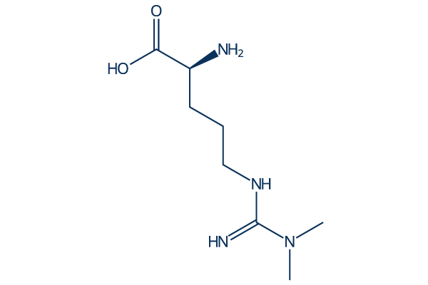 Asymmetric dimethylarginine Chemical Structure