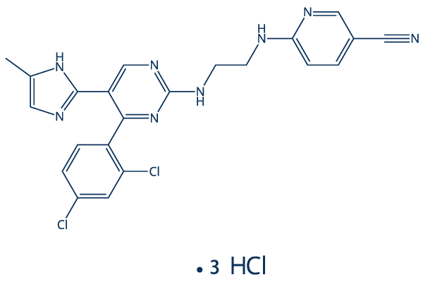 Laduviglusib trihydrochloride Chemical Structure