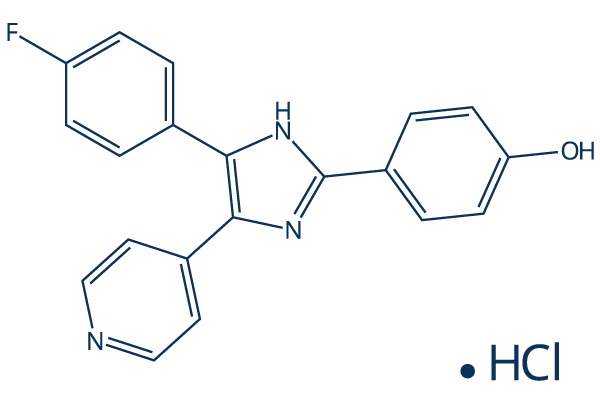 SB 202190 hydrochloride Chemical Structure