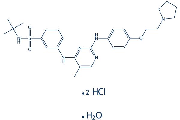 Fedratinib hydrochloride hydrate Chemical Structure