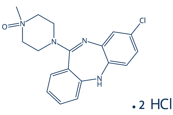 Clozapine N-oxide dihydrochloride Chemical Structure