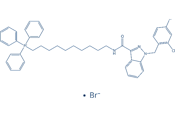 Mito-LND (Mito-Lonidamine) Chemical Structure