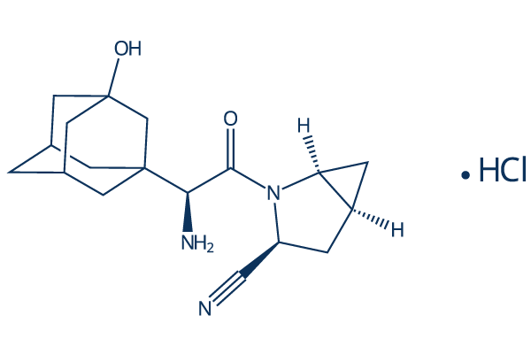 Saxagliptin hydrochloride Chemical Structure