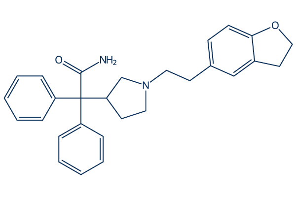 (±)-Darifenacin Chemical Structure