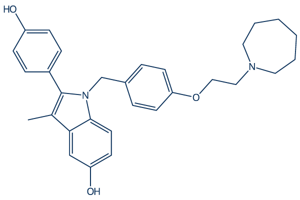 Bazedoxifene Chemical Structure