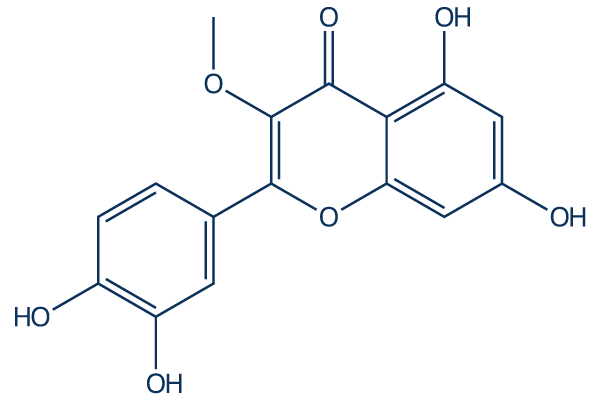 3-O-Methylquercetin Chemical Structure