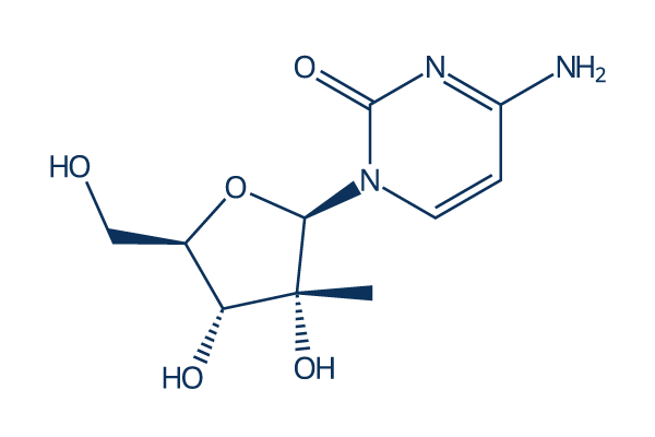 2'-C-Methylcytidine Chemical Structure