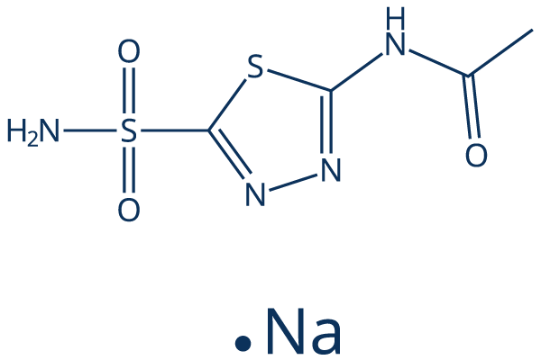 Acetazolamide sodium Chemical Structure