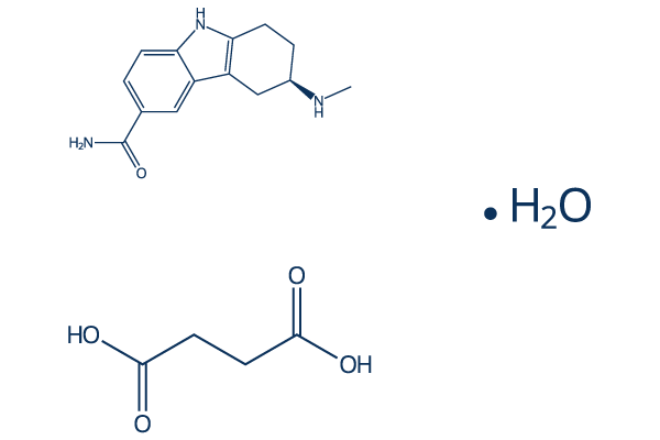 Frovatriptan succinate hydrate Chemical Structure