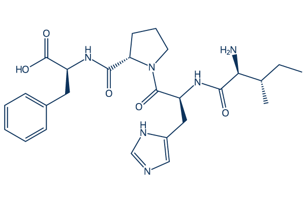 Angiotensin I/II (5-8) Chemical Structure