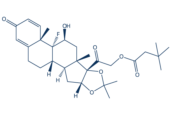 triamcinolone hexacetonide Chemical Structure