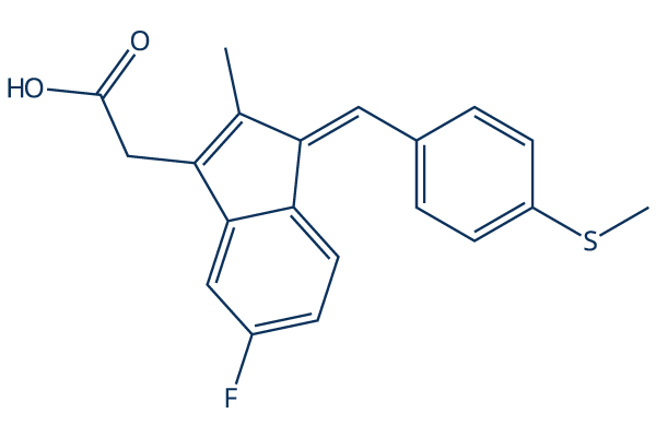 Sulindac sulfide Chemical Structure