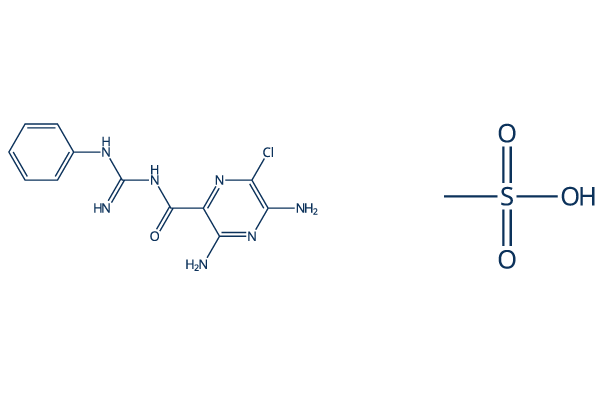 Phenamil methanesulfonate Chemical Structure