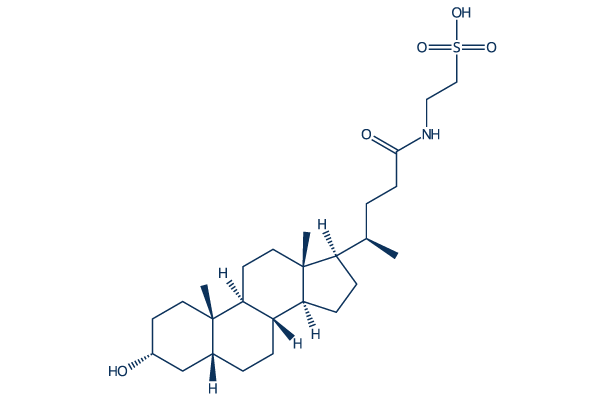 Taurolithocholic acid Chemical Structure