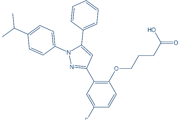 FABPs ligand 6 (MF6) Chemical Structure