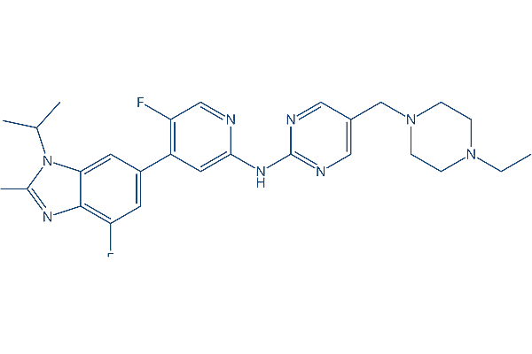 Bireociclib (XZP-3287,CDK4/6-IN-2) Chemical Structure