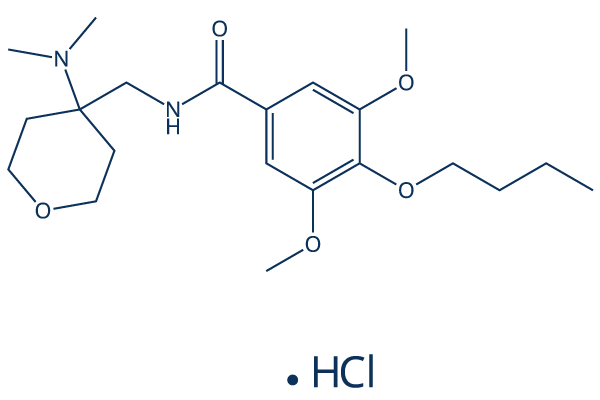 Opiranserin hydrochloride Chemical Structure