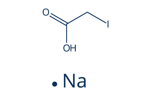 Sodium iodoacetate(Iodoacetic acid sodium salt) Chemical Structure