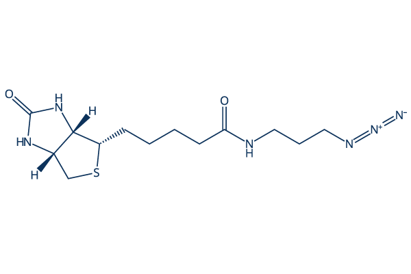 Biotin-azide Chemical Structure