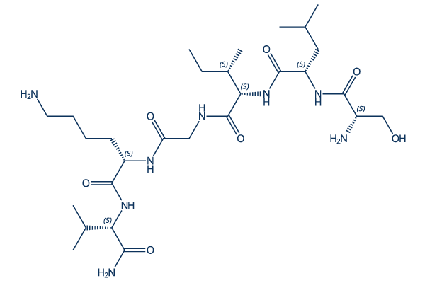 Protease-Activated Receptor-2, amide Chemical Structure