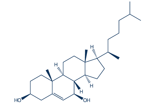 7β-Hydroxycholesterol Chemical Structure