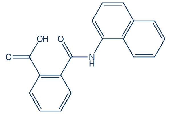 N-1-Naphthylphthalamic acid Chemical Structure