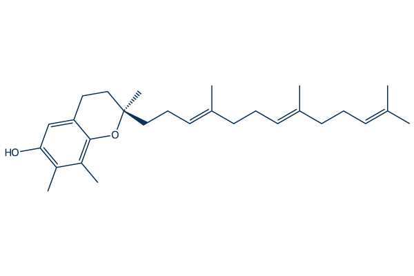 γ-Tocotrienol Chemical Structure