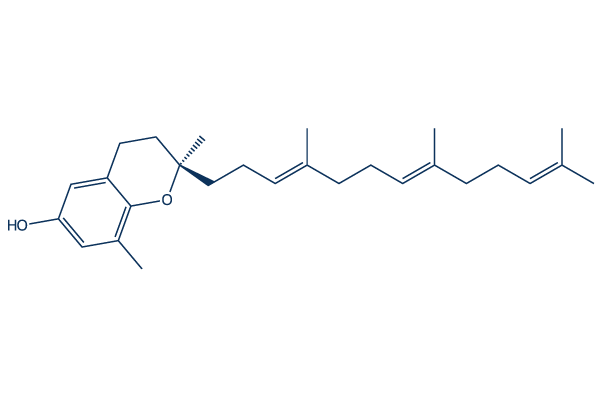 δ-Tocotrienol Chemical Structure