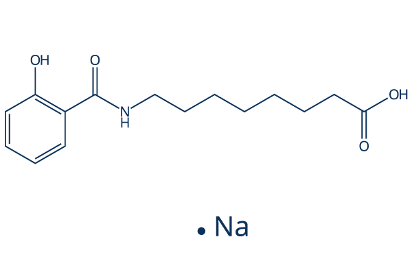 Salcaprozate sodium Chemical Structure