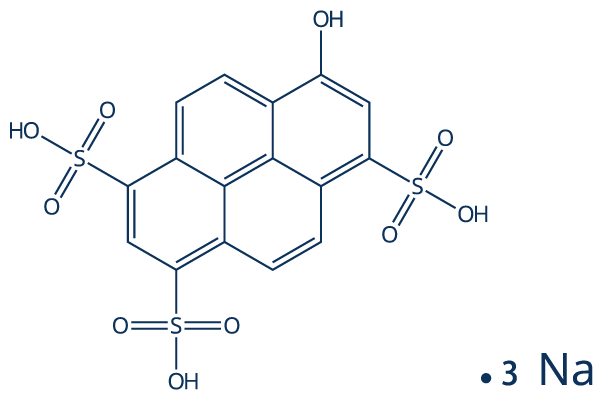 Pyranine Chemical Structure