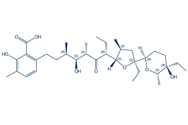 Lasalocid Chemical Structure