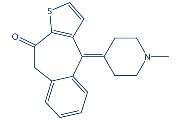 Ketotifen Chemical Structure