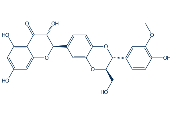 Isosilybin A Chemical Structure