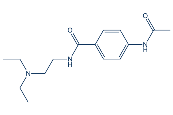 N-Acetylprocainamide Chemical Structure