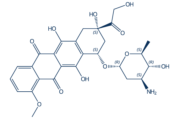 Epirubicin Chemical Structure